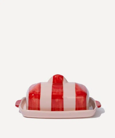 Vaisselle Buttercup Stripe Butterdish