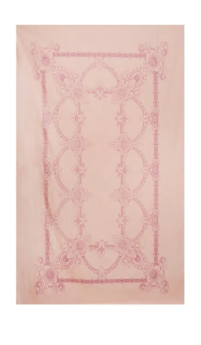 Vaisselle Ginette Cotton Tablecloth In Pink