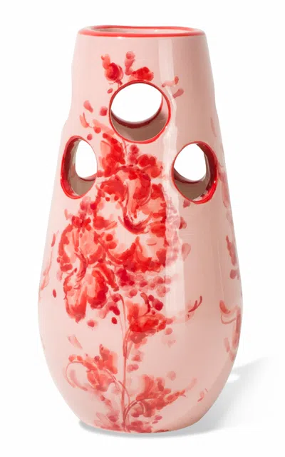 Vaisselle Her Holliness; Medium Vase In Red