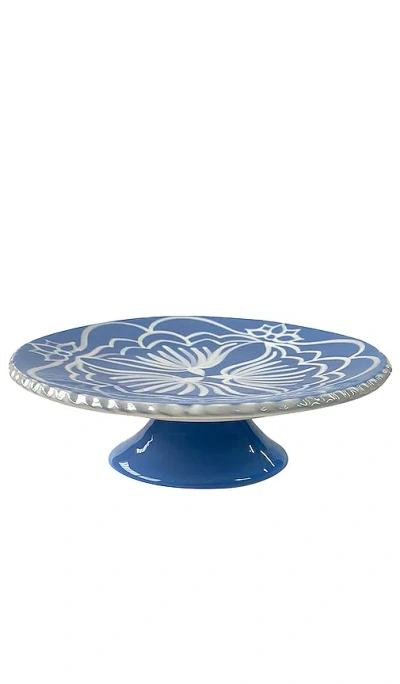 Vaisselle Hot Cakes Cake Stand In Blue
