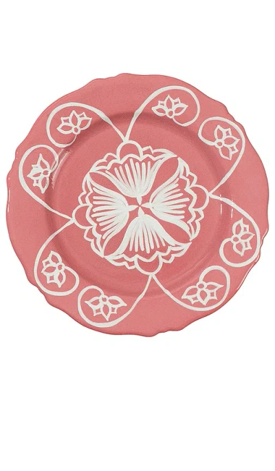 Vaisselle Ivy Main Plate In Pink