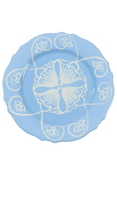Vaisselle Ivy Main Plate In Blue