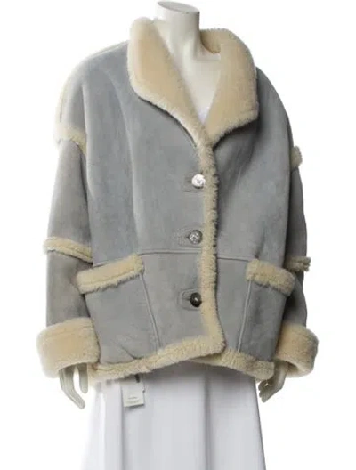 Pre-owned Vakko Denim Jacket In Blue