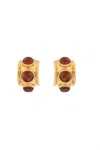 Val Nova Earrings In Citrine Quartz In Multi