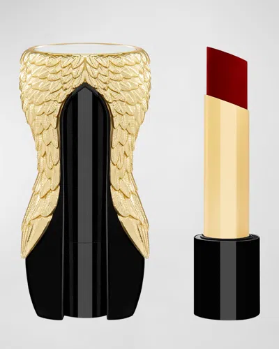 Valde Beauty Soar Collection Storybook Set In Black/gold- Ritual Creamy Satin Lipstick In Power