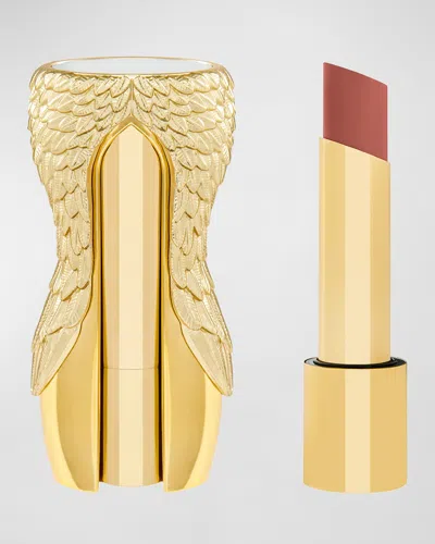 Valde Beauty Soar Collection Storybook Set In Gold/gold- Ritual Creamy Satin Lipstick In Curiosity