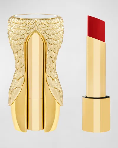 Valde Beauty Soar Collection Storybook Set In Gold/gold- Ritual Creamy Satin Lipstick In Ebullience