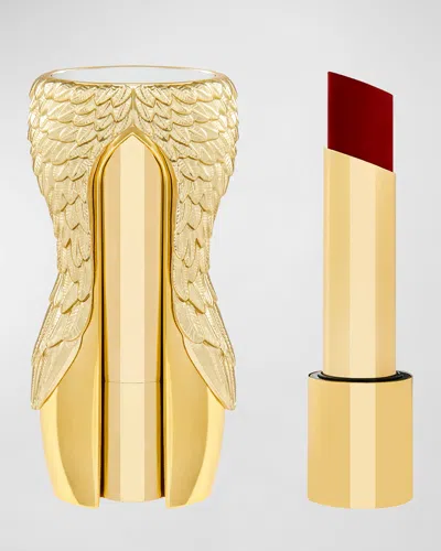 Valde Beauty Soar Collection Storybook Set In Gold/gold- Ritual Creamy Satin Lipstick In Power