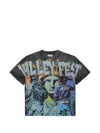 Vale Bling Graffiti T-shirt In Black