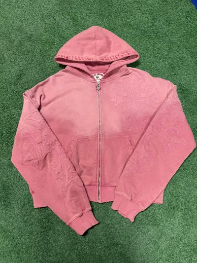 Pre-owned Vale Carver Zip Up In Pink