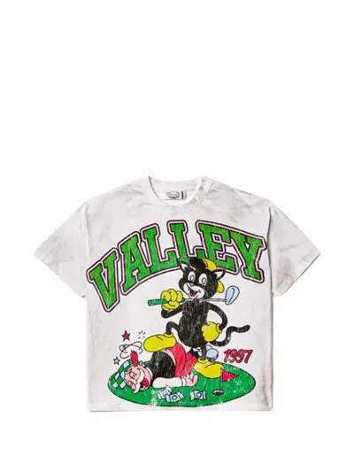 Vale Cat Graphic-print T-shirt In White