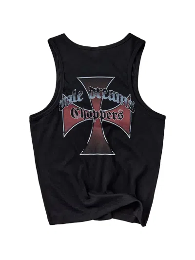 Vale Chopper Graphic-print Tank Top In Black