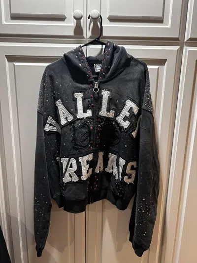 Pre-owned Vale Classico Zip Up Hoodie In Black