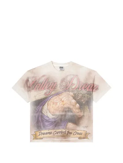 Vale Crew-neck T-shirt In Brown