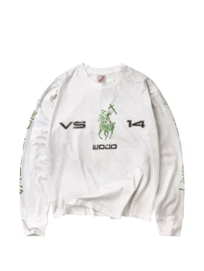 Vale Crusader Graphic-print T-shirt In White
