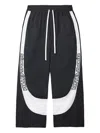 Vale Drawstribg Track Pants In Black