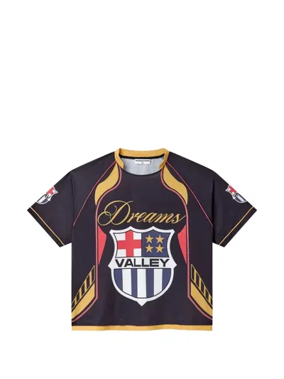Vale Dreams Logo-print T-shirt In Black