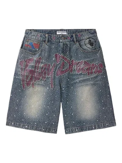 Vale Embellished Shorts In Multi