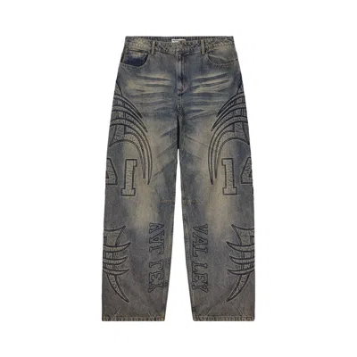 Pre-owned Vale Forever Armor Denim 'mid Wash' | Blue | Men's Size 36