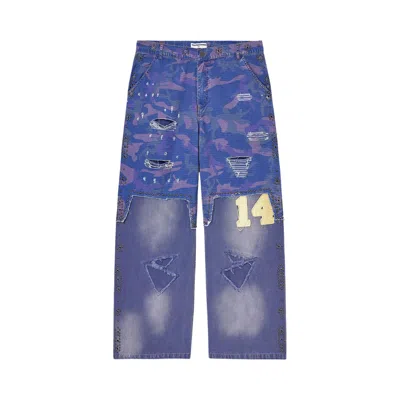 Pre-owned Vale Forever Armor Pants 'blue Camo' | Men's Size 36