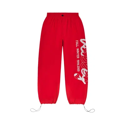Pre-owned Vale Forever Big Signature Swish 'red' | Men's Size L