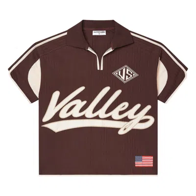Pre-owned Vale Forever British Tea Polo 'cafe' | Brown | Men's Size Xl
