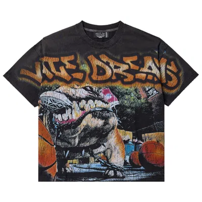 Pre-owned Vale Forever Bulldog Big Tee 'black/orange' | Men's Size S
