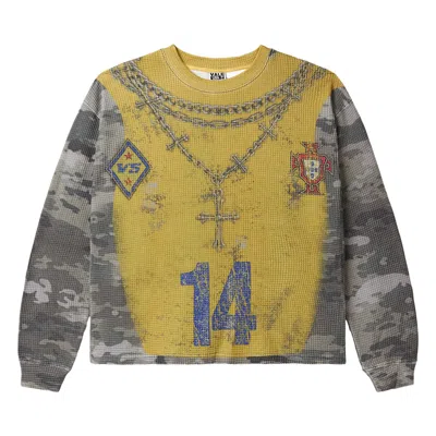 Pre-owned Vale Forever Camo Futball Thermal 'home/camo/kit' | Grey | Men's Size Xxl In Gray