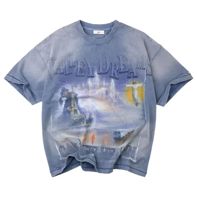 Pre-owned Vale Forever Can I See Heaven Tee 'blue' | Men's Size M