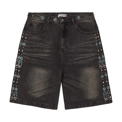 Pre-owned Vale Forever Candy Jorts 'black' | Men's Size 30
