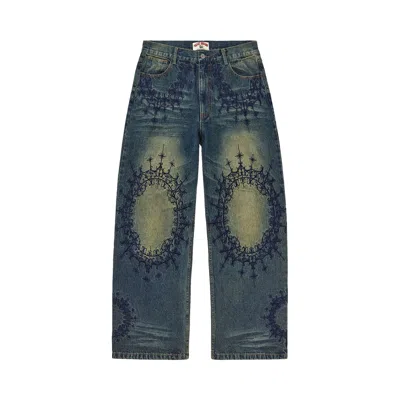 Pre-owned Vale Forever Celestial Denim 'midwash' | Blue | Men's Size 30