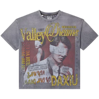 Pre-owned Vale Forever Charcoal Casino Tee 'grey' | Men's Size Xl In Gray