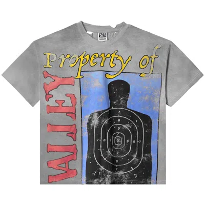 Pre-owned Vale Forever Charcoal Target Practice Tee 'grey' | Men's Size S In Gray