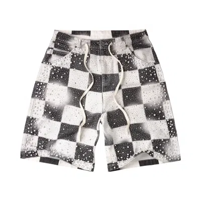 Pre-owned Vale Forever Checker Jorts 'multicolor' | Multi-color | Men's Size 32