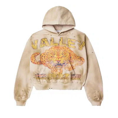Pre-owned Vale Forever Cheetah Pullover Hoodie 'tan' | Men's Size Xl In Brown