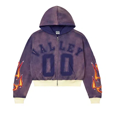 Pre-owned Vale Forever Chimera Zip Up 'purple' | Men's Size S