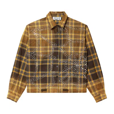 Pre-owned Vale Forever Chocolate Flannel 'brown' | Men's Size L