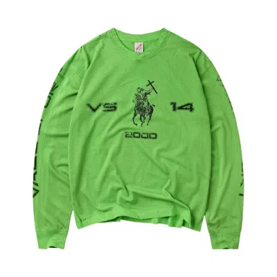Pre-owned Vale Forever Crusader Long-sleeve 'green' | Men's Size M