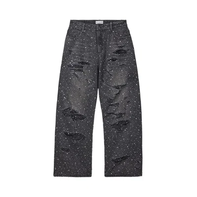 Pre-owned Vale Forever Crystal Rain Denim 'black' | Men's Size Xxl