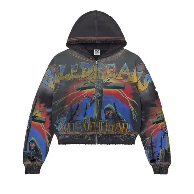 Pre-owned Vale Forever Damned Big Zip Up 'black' | Men's Size M