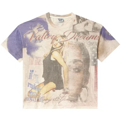 Pre-owned Vale Forever Dream Tee 'cream' | Men's Size L In White