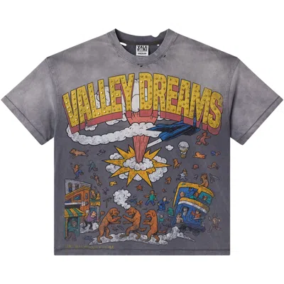 Pre-owned Vale Forever Faded Chaos Bling Tee 'gray' | Grey | Men's Size M