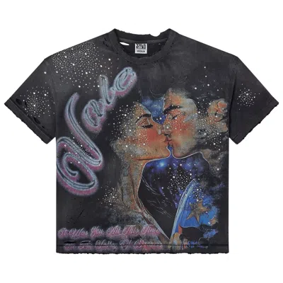 Pre-owned Vale Forever Fated Yours Bling Tee 'black' | Men's Size L