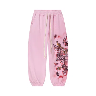 Pre-owned Vale Forever Flag Sweats 'pink' | Men's Size Xxl