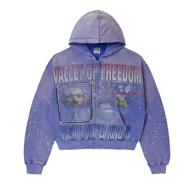 Pre-owned Vale Forever Freedom Zip Up 'mauve' | Purple | Men's Size S