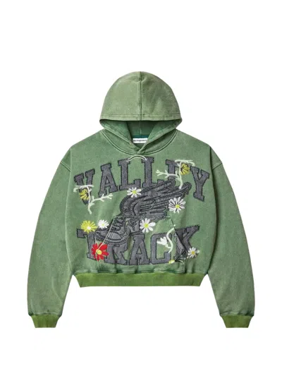 Vale Forever Garden Hoodie In Green