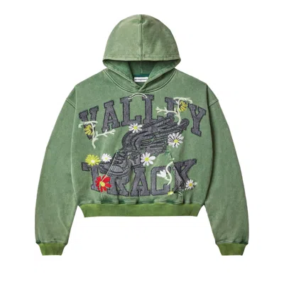 Pre-owned Vale Forever Garden Pullover Hoodie 'jade' | Green | Men's Size L