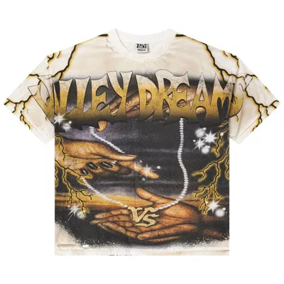 Pre-owned Vale Forever Hands Of God Tee 'off/white' | Men's Size Xl