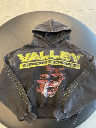 Pre-owned Vale Forever Hellboy Pullover Hoodie Black In Multi
