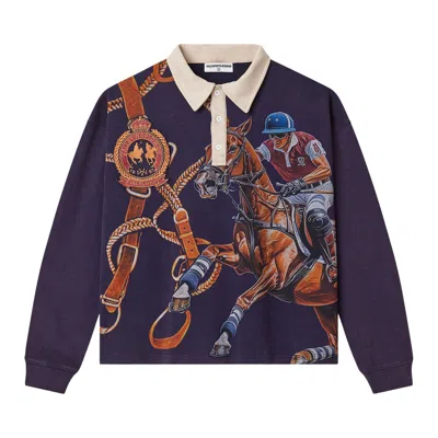 Pre-owned Vale Forever Heritage Rugby 'navy' | Blue | Men's Size Xxl